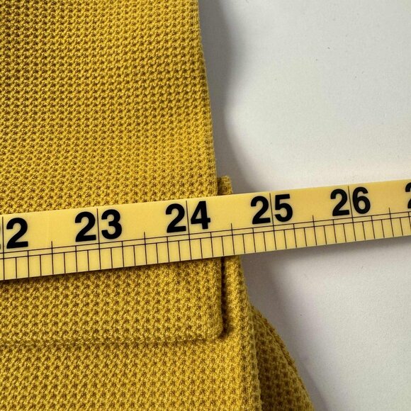 Philosophy Mustard Yellow Textured Blazer Celestial Interior – Size 8 - Picture 14 of 14